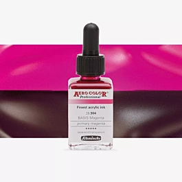 Atrament akrylowy 304 Primary Magenta Candy Aerocolor Professional Schmincke 28ml