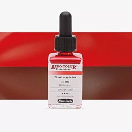 Atrament akrylowy 306 Jasnoczerwony Candy Aerocolor Professional Schmincke 28ml
