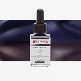 Atrament akrylowy 400 Indigo Candy Aerocolor Professional Schmincke 28ml