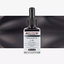 Atrament akrylowy 701 Neutral Grey Aerocolor Professional Schmincke 28ml