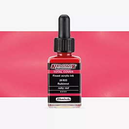 Atrament akrylowy 833 Rubinowy Aerocolor Professional Schmincke 28ml