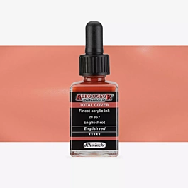 Atrament akrylowy 867 English red Aerocolor Professional Schmincke 28ml