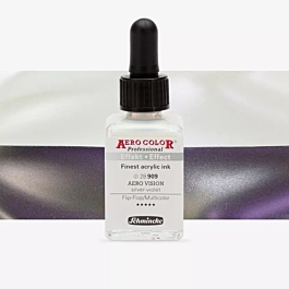 Atrament akrylowy 909 srebrno-fioletowy Aeroshine Professional Schmincke 28ml