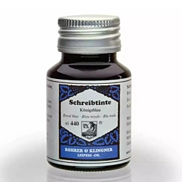 Tinta estilográfica 440 Azul real Schreibtinte Rohrer & Klingner 50ml