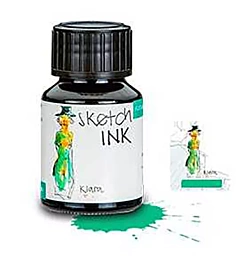 Tinta Sketch Ink Klara Verde Claro Rohrer & Klingner 50ml