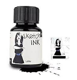 Tinta Sketch Ink Lotte Negro Rohrer & Klingner 50ml