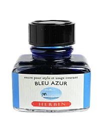 Inchiostro calligrafico tradizionale Bleu Azur J.Herbin 30ml