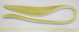 SUPER DEAL **40%** Pastel yellow Quilling paper strips 9x75mm