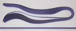 SUPER DEAL **40%** violet Quilling paper strips 9x75mm