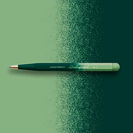Handmade ‘Wise Forest Green’ Gradient Edition Drehgriffel Leuchtturm1917 0.5mm ballpoint pen