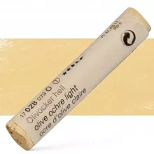 Pastel suave barra 28O Ocre oliva claro Schmincke 