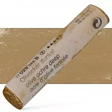 Pastel suave barra 29B Ocre oliva oscuro Schmincke 