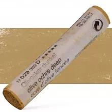 Pastel suave barra 29D Ocre oliva oscuro Schmincke 