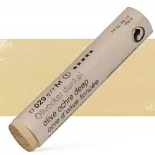 Pastel suave barra 29M Ocre oliva oscuro Schmincke 