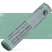 Pastel suave barra 74M Verde ftalocianina oscuro Schmincke 