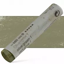 Pastel suave barra 85B Verde oliva S1 Schmincke 