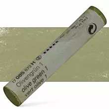 Pastel suave barra 85H Verde oliva S1 Schmincke 