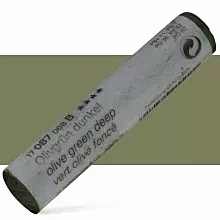 Pastel suave barra 87B Verde oliva oscuro Schmincke 