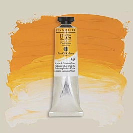 Naso tubo olio giallo cadmio scuro. 543 Rive Gauche Sennelier 40ml