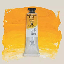 Tubo di pittura ad olio giallo indiano 517 Rive Gauche Sennelier 40 ml