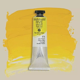 Tubo di pittura ad olio giallo primario 574 Rive Gauche Sennelier 40ml