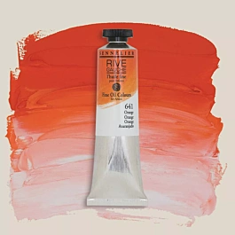 Tubo di pittura ad olio arancione 641 Rive Gauche Sennelier 40ml