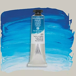 Tubo di sostituto della pittura ad olio blu ceruleo 323 Rive Gauche Sennelier 40ml