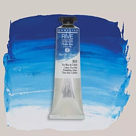 Sostituto per tubo di pittura ad olio blu cobalto 303 Rive Gauche Sennelier 40ml