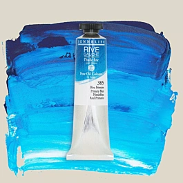 Tubo di pittura ad olio blu primario 385 Rive Gauche Sennelier 40ml