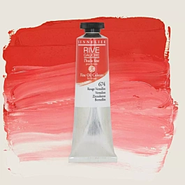Tubo di pittura ad olio vermiglio 674 Rive Gauche Sennelier 40ml