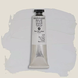 Tubo di pittura ad olio bianco zinco 119 Rive Gauche Sennelier 40ml