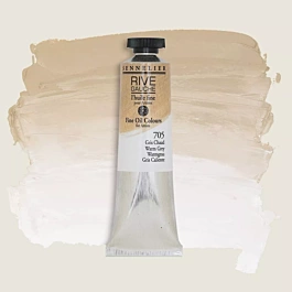 Tubo di pittura ad olio grigio caldo 705 Rive Gauche Sennelier 40ml