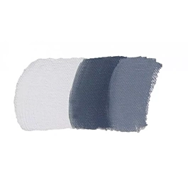 Tube de peinture à l'huile Mir 60 ml 2 ton argent blanc