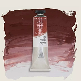 Tubo di pittura a olio rosso indiano 629 Rive Gauche Sennelier 40ml