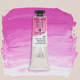 Chinacridone 658 Rive Gauche Sennelier colore ad olio rosa tubo 40ml