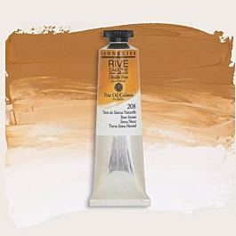 Tubo di pittura ad olio terra di Siena naturale 208 Rive Gauche Sennelier 40ml
