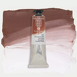 Tubo di pittura ad olio Terra di Siena bruciata 211 Rive Gauche Sennelier 40ml