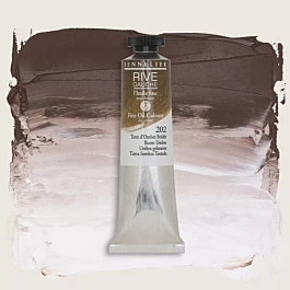 Tubo di pittura ad olio terra d'ombra bruciata 202 Rive Gauche Sennelier 40ml