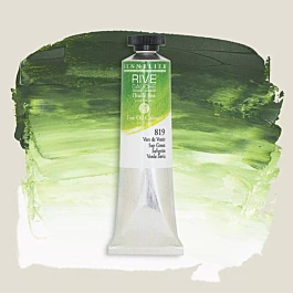 Tubo di pittura ad olio verde linfa 819 Rive Gauche Sennelier 40ml