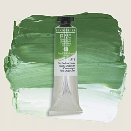 Tubo di pittura ad olio verde ossido di cromo 815 Rive Gauche Sennelier 40ml