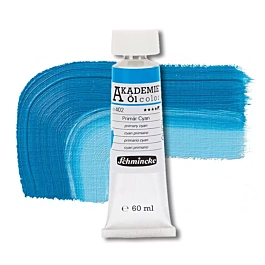 Primary cyan oil tube 402 Akademie Öl Schmincke 60ml