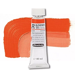 Cadmium orange oil paint tube 226 Akademie Öl Schmincke 60ml