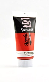 Speedball Acrylic Paint Cadmium Red Medium 75ml