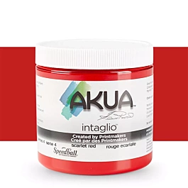 Tusz do grawerowania Scarlet Red Akua Intaglio Speedball 236ml