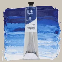 Tubo di pittura a olio oltremare chiaro 312 Rive Gauche Sennelier 200 ml