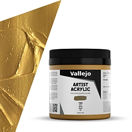 Acrílico Artist 702 oro Vallejo 500ml