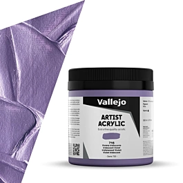 Acrílico Artist 716 violeta iridiscente Vallejo 500ml