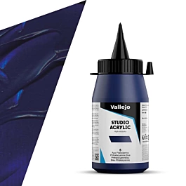 Acrílico Studio 005 Azul Ftalocianina Vallejo 500ml