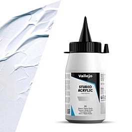 Acrílico Studio 011 Blanco Titanio Vallejo 500ml