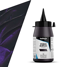 Acrílico Studio 014 Violeta Permanente Vallejo 500ml